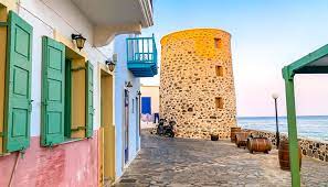 The term has been used in philosophy by plato to designate a receptacle (as a third kind triton genos; Nisyros Ta3idi Sto Krymmeno Diamanti Toy Aigaioy Odhgos Travelen