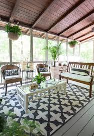 Whether you're taking a midday summer nap, or want to enjoy the great outdoors in winter, a sunroom is a. 9 Essentials For A Stylish Cozy Porch Or Patio Deeply Southern Home