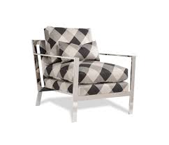 Taylor King Furniture Vega Chair A Sleek Chrome Metal Frame Cradles The Vega Chair Whose Oversized Argyl Small Chair For Bedroom King Furniture Furniture