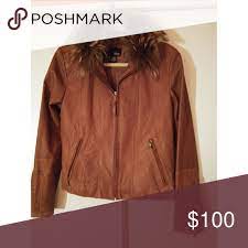 A N A Leather Jacket Fur Leather Jacket Clothes Design Leather Jacket