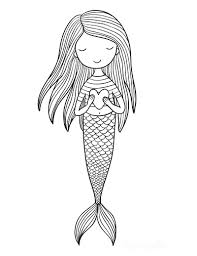 Top 25 little mermaid coloring pages for kids: 57 Mermaid Coloring Pages Free Printable Pdfs