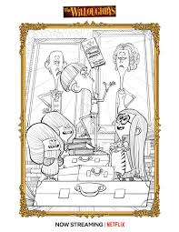 Netflix word party coloring pages. Kids Crafts Archives April Golightly
