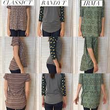 comparing the classic t randy t and irma tunic for length