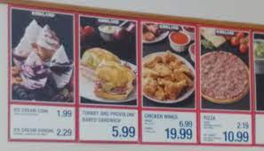 Costco food court menu and prices. Costco Wings Redflagdeals Com Forums