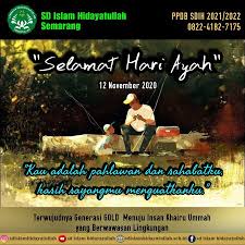 Moga allah ganjaran syurga buat abah. Selamat Hari Ayah Sd Islam Hidayatullah