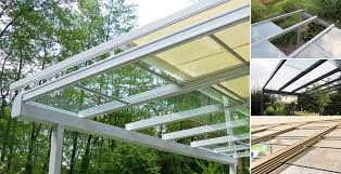 Glasschiebedach Glasdach Uberdachung Terrasse Dach