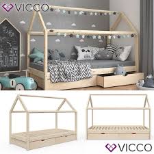 Vitalispa Kinderbett Wiki 90x200cm Unbehandelt Spielbett Hausbett Kinderhaus Natur Inkl Schubladen Rakuten Kinderbett Haus Kinderbett Hausbett