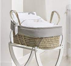 Cesta In Palma Picci Blinky Con Piumetto Cod 133c 62 Var 02 Bianco Panna Camerette Culle Per Neonati Culla Camerette