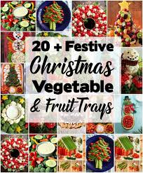 Appetizers that focus on lean animal protein, fruits, and vegetables can be mighty tasty indeed. Festive Christmas Veggie Trays Platters Butter With A Side Of Bread
