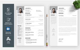 If you apply for the position of graphic designer, it's no big deal for you to download a visually appealing resume template in photoshop or illustrator, add your content, and. John Smith Word Docx Resume Template 97439