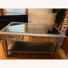 Beautiful moraine teal coffee table (epoxy resin) pier 1 imports. Pier 1 Vintage Style Mirrored Coffee Table Aptdeco