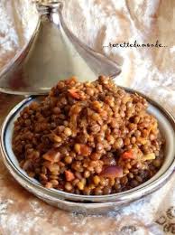 L 3dess Lardess Lentilles A La Marocaine Recette Du Monde Recette Marocaine Lentilles A La Marocaine Recettes De Cuisine