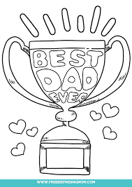 Father's day coloring pages for kids. 3 Free Printable Father S Day Coloring Pages Freebie Finding Mom