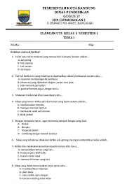 Kunci jawaban btq kelas 4 2020. Uts 1 Btq Kelas 4 Pdf