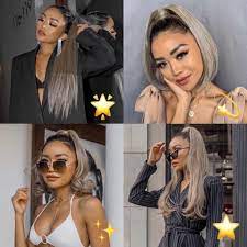 Inh Hair On Instagram Which Pony Is Your Fav Comment For Miya For Bella For Lily For Brit Paudictado Wear Ash Blonde Balayage Ash Blonde Hair