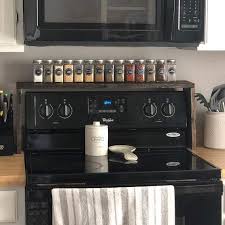 Check spelling or type a new query. Spice Racks Over The Stove Rack Space Saver Backyardrustics