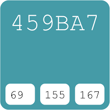 Dieser pinnwand folgen 3688 nutzer auf pinterest. Volkswagen Aqua Green 459ba7 Hex Color Code Rgb And Paints