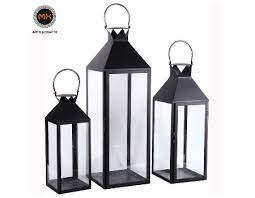 Novica, the impact marketplace, features unique metal candle holders and decorating ideas by talented artisans worldwide. Outdoor And Indoor Metal And Glass Gifts Decor Candle Holder Lantern Set Of 3 In Black Global Sources