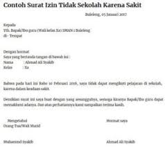 Dan pastikan minimal cuci tangan selama 20 detik. Get Contoh Surat Izin Kerja Karena Sakit Png Fsmq