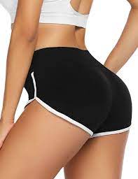 Les mills® beyond the sweat bike shorts. Amazon Com Adome Women S Active Shorts Fitness Sports Yoga Booty Shorts For Running Gym Workout Clothing