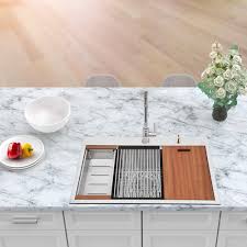 Maybe you would like to learn more about one of these? 30 Kitchen Sink Drop In Sarlai 30 Inch Stainless Steel Drop In Kitchen Sink Topmount 16
