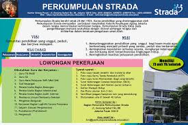 Ada yang pernah nyobain roti nogat yang ada di pasar modern bsd? Lowongan Kerja Strada 2019 Perkumpulan Strada