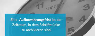 Hier sind nicht nur die preise in ordnung. Aufbewahrungsfristen Lieferscheine Die Gesetzlichen Pflichten
