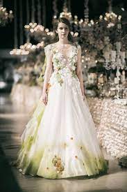 Wedding Dress Forest Collection From Inga Ezergale Design Etsy Colored Wedding Dresses Unusual Wedding Dresses Forest Wedding Dress