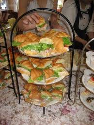 Croissant sandwiches for baby shower. Pin On Ashley S Bridal Shower