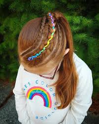 Braiding ribbon into your hair is a neat way to improve upon an already fantastic hairstyle. Pin On Creative Braids Styles