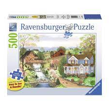 Check spelling or type a new query. Puzzles Ravensburger Fishing Lesson Large Format 500 Piece Puzzle New Rare Contemporary Puzzles