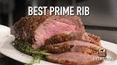 Remove the prime rib from the refrigerator about a to finish the yorkshire pudding: Alton Brown S Holiday Standing Rib Roast Youtube