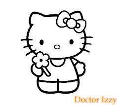 Download sketsa gambar ukuran besar full hd yang belum diwarnai dalam format png, jpg maupun pdf. Gambar Mewarnai Hello Kitty