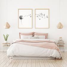 Dandelion Print Set Of 2 Dandelion Printabledandelion Wall Etsy Bedroom Design Bedroom Sets Wall Decor Bedroom