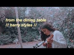Extending wooden dining tables uke songs. From The Dining Table Harry Styles Ukulele Cover Youtube