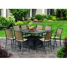 Living Home Outdoors Compagnia 9 Piece Dining Set At Bjs Patio Outdoor Decor Outdoor
