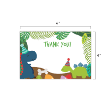 Today's post features free printable dinosaur thank you tags. Dinosaur Thank You Cards 25 Count With Envelopes Seal Stickers Bulk Birthday Party Bridal Blank Graduation Kids Children Boy Girl Walmart Com Walmart Com