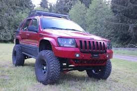 Hk Overland Recessed Winch Bumper Jeep Wj Jeep Grand Cherokee Lifted Jeep Cherokee