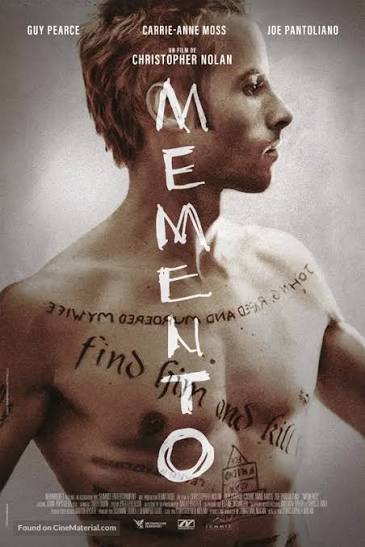 Memento (2000) French re-release movie poster