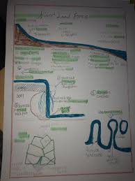 Geography Revision Gcse River Landforms Long Profile Waterfalls And Gorges Ox Bow Lakes And Interlocking Spurs Gcse Geography Geography Revision Geography