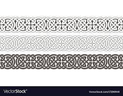 Celtic Knot Braided Frame Border Ornament Vector Illustration Download A Free Preview Or High Quality Adobe Illustrator Ai Celtic Knot Ornament Vector Celtic
