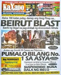 Tabloid newspapers, durban north, south africa. Kaxado National Newspaper In The Philippines Home Facebook
