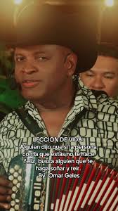 Lección de Vida: Busca la Felicidad con Omar Geles