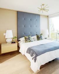 Floor To Ceiling Headboard Bedroom Neutrals Interior Interior Design Diy Flooring