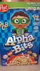 Product details · this alphabet cereal is fun for the whole family. Using Cereal To Learn Letters