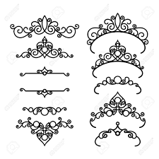 This vignette describes how simple feature geometries can be manipulated, where manipulations this sections discusses how simple feature geometries of one type can be converted to another. Vintage Calligraphic Vignettes Set Of Elegant Diadems And Decorative Royalty Free Cliparts Vectors And Stock Illustration Image 61349534