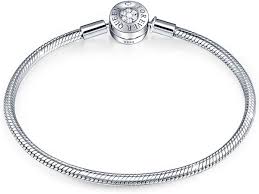 Line a bowl with foil and add baking soda and salt line your bowl with foil and add baking soda and salt to the bowl. Amazon Com Charm Bracelet Fit Charms 925 Sterling Silver Basic Snake Chain Bracelet For Women Girls Signature Bracelet With Sparkling Round Clasp Charm Clear Cz 6 7in 17cm Clothing