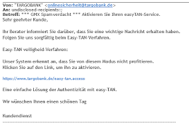 Log in to online banking requires an additional tan. Online Sicherheit Targobank