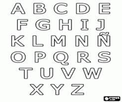 Letra n para colorear como mas te guste y disfrutar de aprender jugando. Juegos De Letras Alfabeto Para Colorear Imprimir Y Pintar 2