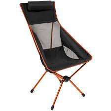 cascade mountain tech outdoor high back lightweight camp chair with headrest and carry case black walmart com in 2021 camping chairs camping furniture backpacking chair